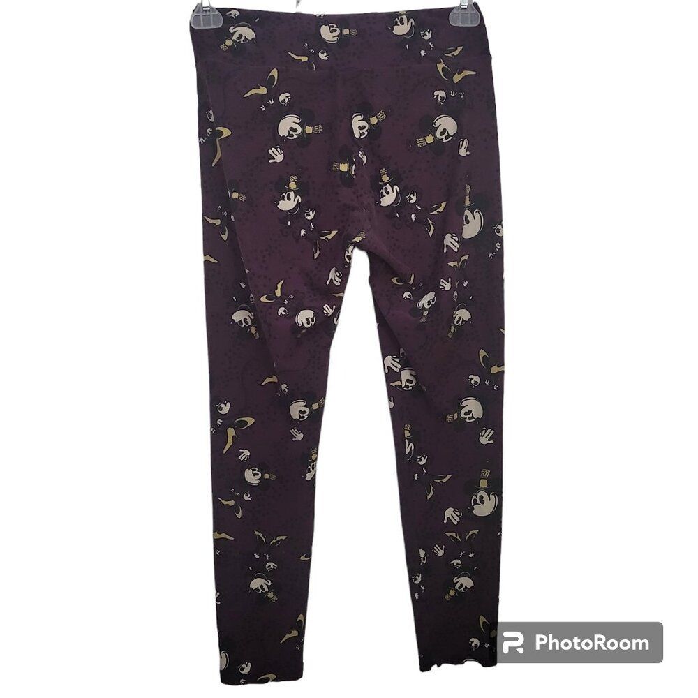 LuLaRoe Purple Minnie Mouse Leggings